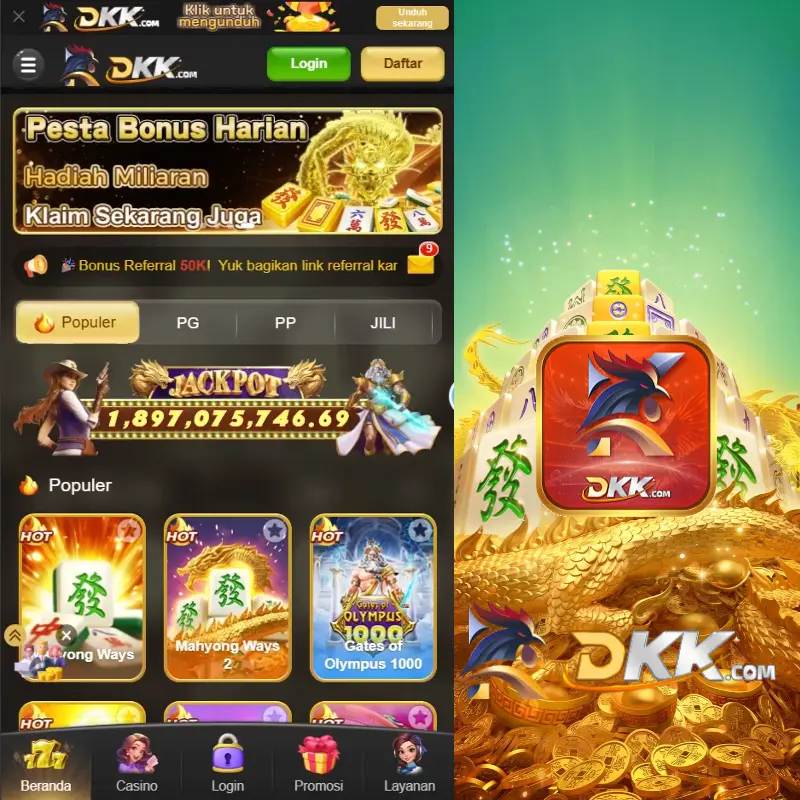 DKK Masuk Resmi 2026 Aplikasi